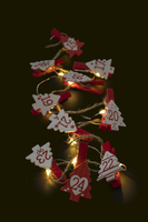 STT Clips Christmas trees Leichte Dekorationskette 25 Glühbirne(n) LED