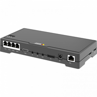 Axis 0878-004 network video recorder Black