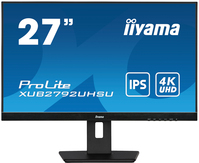 iiyama ProLite XUB2792UHSU-B5 számítógép monitor 68,6 cm (27") 3840 x 2160 pixelek 4K Ultra HD LED Fekete
