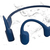 SHOKZ Openrun Mini Fejhallgató Vezeték nélküli Nyakpánt Hívás/zene Bluetooth Kék