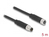 DeLOCK M8 3 Pin Kabel A-kodiert Stecker zu Buchse PUR (TPU) 5 m