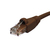 Videk Cat6 Booted UTP RJ45 to RJ45 Patch Cable Brown 1.5Mtr