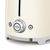Smeg TSF02CREU Toaster 4 Scheibe(n) 1500 W Cremefarben