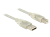 DeLOCK 83896 USB-kabel 5 m USB 2.0 USB A USB B Transparant