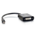 C2G Mini DisplayPort to DVI-D Active Adapter - Video Converter - Black