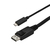 StarTech.com CDP2DPMM3MB video átalakító kábel 3 M USB C-típus DisplayPort Fekete