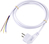 BASETech XR-1638080 câble électrique Blanc 2 m Prise d'alimentation type F