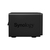 Synology DiskStation DS1621+ NAS & Speicherserver Desktop Eingebauter Ethernet-Anschluss Schwarz V1500B