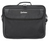 Manhattan Cambridge Laptop Bag 15.6", Clamshell Design, Black, LOW COST, Accessories Pocket, Document Compartment on Back, Shoulder Strap (removable), Equivalent to Targus TAR30...