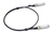 Lancom Systems SFP-DAC25-1m (Bulk 8) InfiniBand/fibre optic cable SFP28 Fekete, Acél