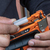 Klein Tools 450-100 pistola pinzatrice manuale 30 punti Nero, Arancione