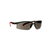 3M S2002SGAF-RED gafa y cristal de protección Gafas de seguridad Plástico Gris, Rojo