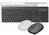 JLC T84 Wireless Keyboard and Mouse - White