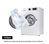 Samsung WD90TA046BE/EC lavadora-secadora Independiente Carga frontal Blanco E