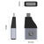 Techly IADAP USBC-DP4K USB-Grafikadapter 3840 x 2160 Pixel Schwarz, Silber