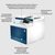 HP Color LaserJet Pro Urządzenie wielofunkcyjne 4302fdw, W kolorze, Drukarka do Małe i średnie firmy, Drukowanie, kopiowanie, skanowanie, faksowanie, Sieć bezprzewodowa; Drukowa...