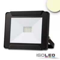 Article picture 1 - LED floodlight 10W :: warm white :: black :: IP65
