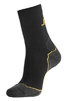 Snickers Mid Socks, Wool Mix, Zwart - Donker Grijs (0418) - Maat 39