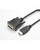 VALUE Videoanschluß HDMI / DVI DVI-D W bis M 15 cm Schwarz