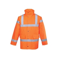 Portwest S460 Hi-vis Orange Padded Coat - Size XXX LARGE