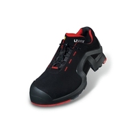 Uvex 8512-8 1 Black/Red Metal-Free Trainers S1 SRC ESD - Size 12