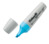 Textmarker Pelikan Textmarker 490® eco, 10 Stück in FS, Neon-Blau. Kappenmodell, Farbe des Schaftes: Grau, Farbe: Neonblau