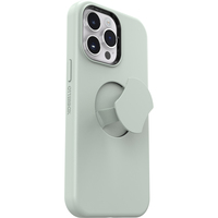OtterBox OtterGrip Symmetry mit MagSafe Apple iPhone 14 Pro Max Chill Out - Grün - Schützhülle mit integrierten Griff - MagSafe kompatibel