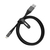 OtterBox Premium Cable USB A-Lightning 1M Noir - Câble