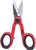 KS Tools 118.0010 Universal-Werkstattschere, 140mm, rot