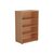 Jemini 1200 Wooden Bookcase 450mm Depth Beech KF810216