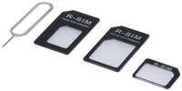 Renkforce RF-5044718 SIM adapter Átalakítás előtt: Nano SIM, Mikro SIM Átalakítás után: Mikro SIM, Standard SIM