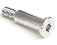 1/4 (10-32 UNF) X 1/4 PRECISION ULTRA LOW SOCKET SHOULDER SCREW A4 (316L) STAINLESS STEEL