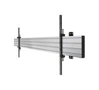SYSTEM X Wall Mount 55" Wall Mount for Microsoft SurfaceHub, Public display, 70 kg, 165.1 cm (65"), 1400 x 400 mm, Black,SilverSignage Display Mounts