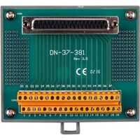 I/O CONNECTOR BLOCK DN-37-381-A DN-37-381-A CR Network Media Converters