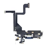 USB Charging Flex Cable - Sierra Blue Original New for iPhone 13 Pro Handy-Ersatzteile