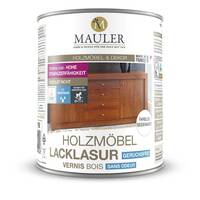 Mauler Holzmöbel Lacklasur Seidenmatt Nussbaum Dunkel 0,25 L