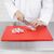 Hygiplas Thick Chopping Board in Red - Polyethylene - 20 x 450 x 300 mm