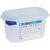 Araven Food Container with a Tight Fitting Lid - Pack x4 - 1L / 1 / 9 GN
