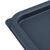 Vogue Square Food Storage Container Lid in Blue Polycarbonate - Small