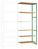Schweres Fachboden-Steckregal Anbauregal mit 6 Holzverbundböden, HxBxT = 2500 x 1000 x 700 mm | RPK2468.6011