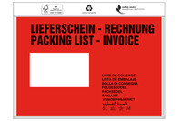 Dokumententaschen, 240 x 160 mm, DIN C5, mit Druck "Liefersch./Rechg."