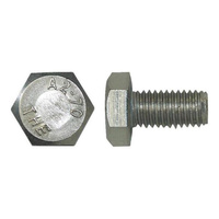 Tapbout A2 DIN933 M12x80mm