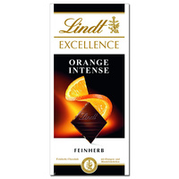 Lindt Excellence Orange Intense, Schokolade, 100g Tafel