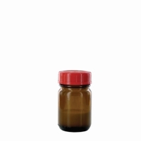 Weithalsflaschen Glas braun Verschluss PTFE-kaschiert | Nennvolumen: 50 ml