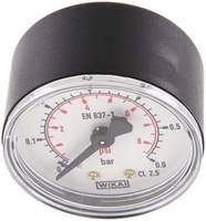 MW0650 Manometer waagerecht (KU/Ms), 50mm, 0 - 0,6 bar, G 1/4"