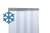 Foto 2 von PVC-Streifenvorhang Tiefkühlbereich kältefest Temperatur Resistenz +30/-25°C, Lamellen 300 x 3 mm transparent, Höhe 2,00 m, Breite 2,25 m (1,90 m), Edelstahl