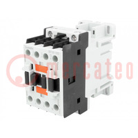 Contactor: 3-pole; NO x3; Auxiliary contacts: NO; 220VDC; 9A; BF