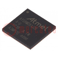 IC: microcontroller ARM; VQFN64; 1,71÷3,6VDC; ATSAMD5