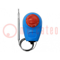 Sensor: thermostat with capillary; SPDT; 16A; 400VAC; ±3°C