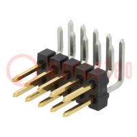 Conector: pin; regleta pin; C-Grid III; macho; PIN: 10; 2,54mm; THT